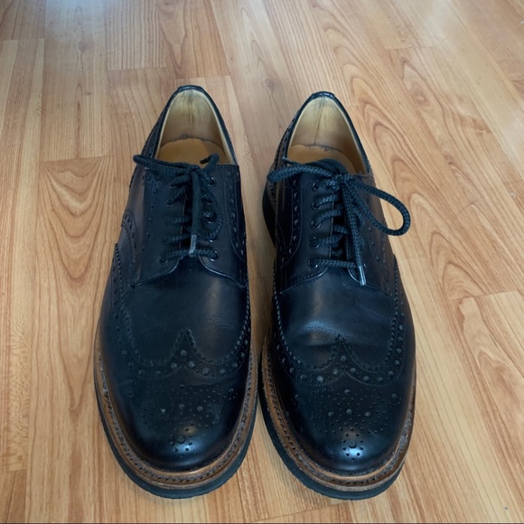 CHURCH’S black derby lace up shoes - Picture 2 of 8
